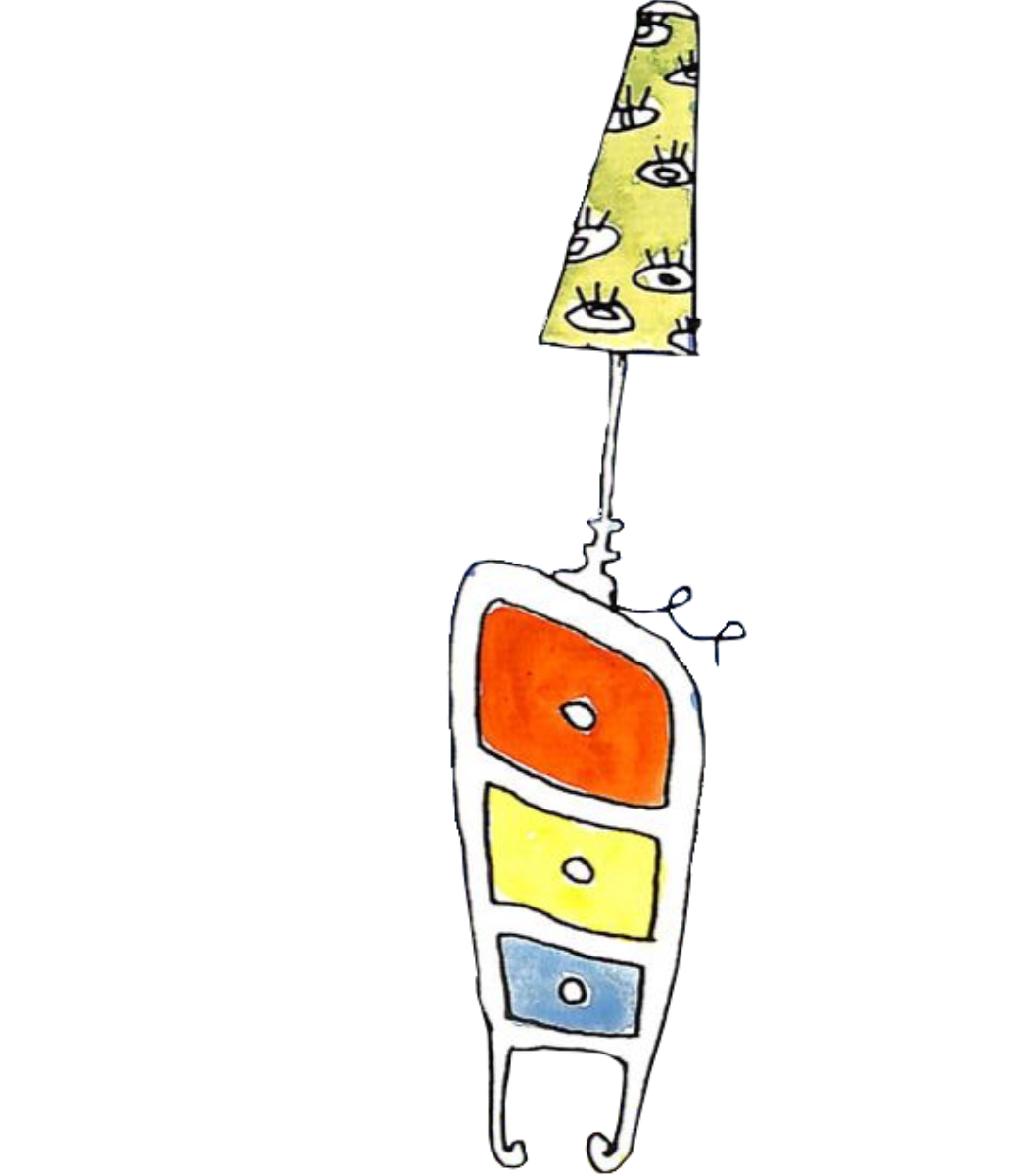 Doodle drawer radio